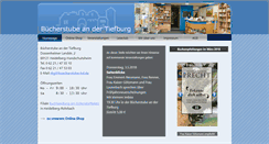 Desktop Screenshot of buecherstube-handschuhsheim.de